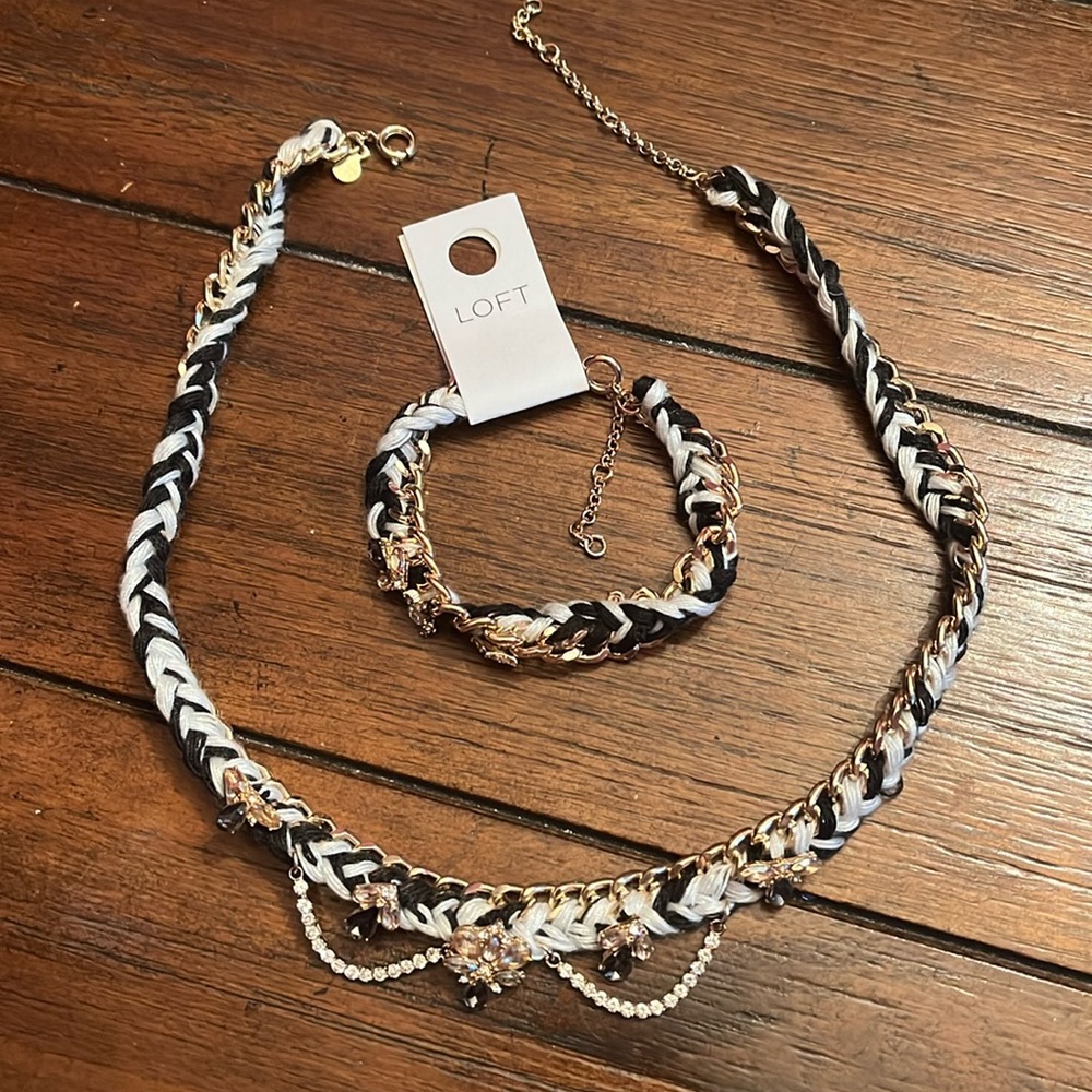 LOFT Necklace & Bracelet Set